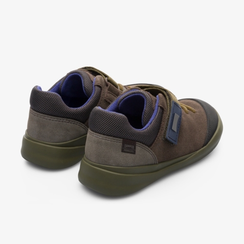 Camper Ergo Sneakers Dark Brown / Black - Kids Singapore UASDIR-654